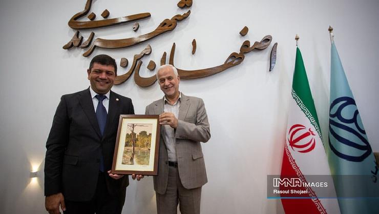 ملاقات شهردار اصفهان و شهردار کاپان ارمنستان